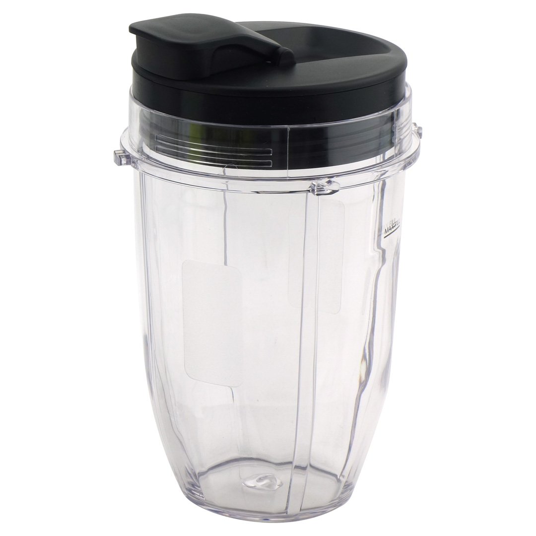 18 Oz Cup With Spout Lid Replacement For Nutri Ninja Blendmax Duo With Auto Iq Boost Parts 427kku450 528kkun100 Blenderpartsusa