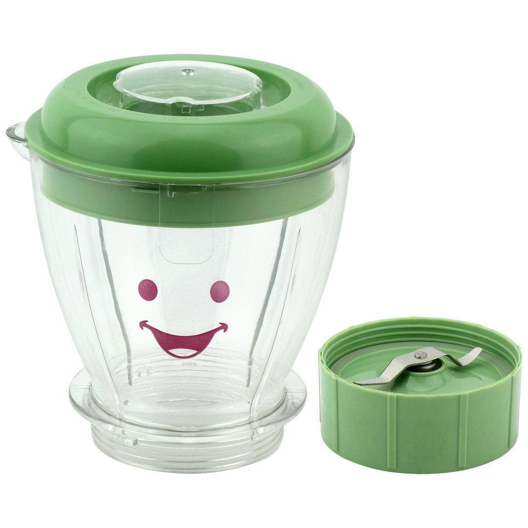 Batch Bowl Flat Blade Combo Replacement Part Includes Lid for Baby