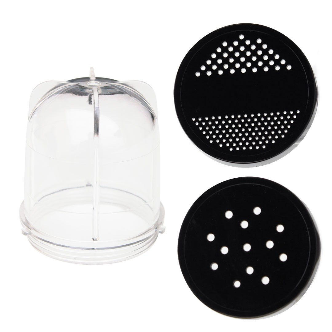 8 oz Short Cup and Lids Replacement Part Compatible with Magic Bullet