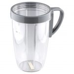 24 oz Tall Cup includes Handled Lip Ring Replacement Part Compatible with NutriBullet 600W 900W Blenders NB-101B NB-101S NB-201