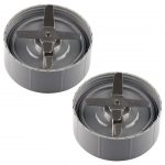 2 Pack Extractor Blades Replacement Compatible with NutriBullet 600W 900W Blenders NB-101B NB-101S NB-201