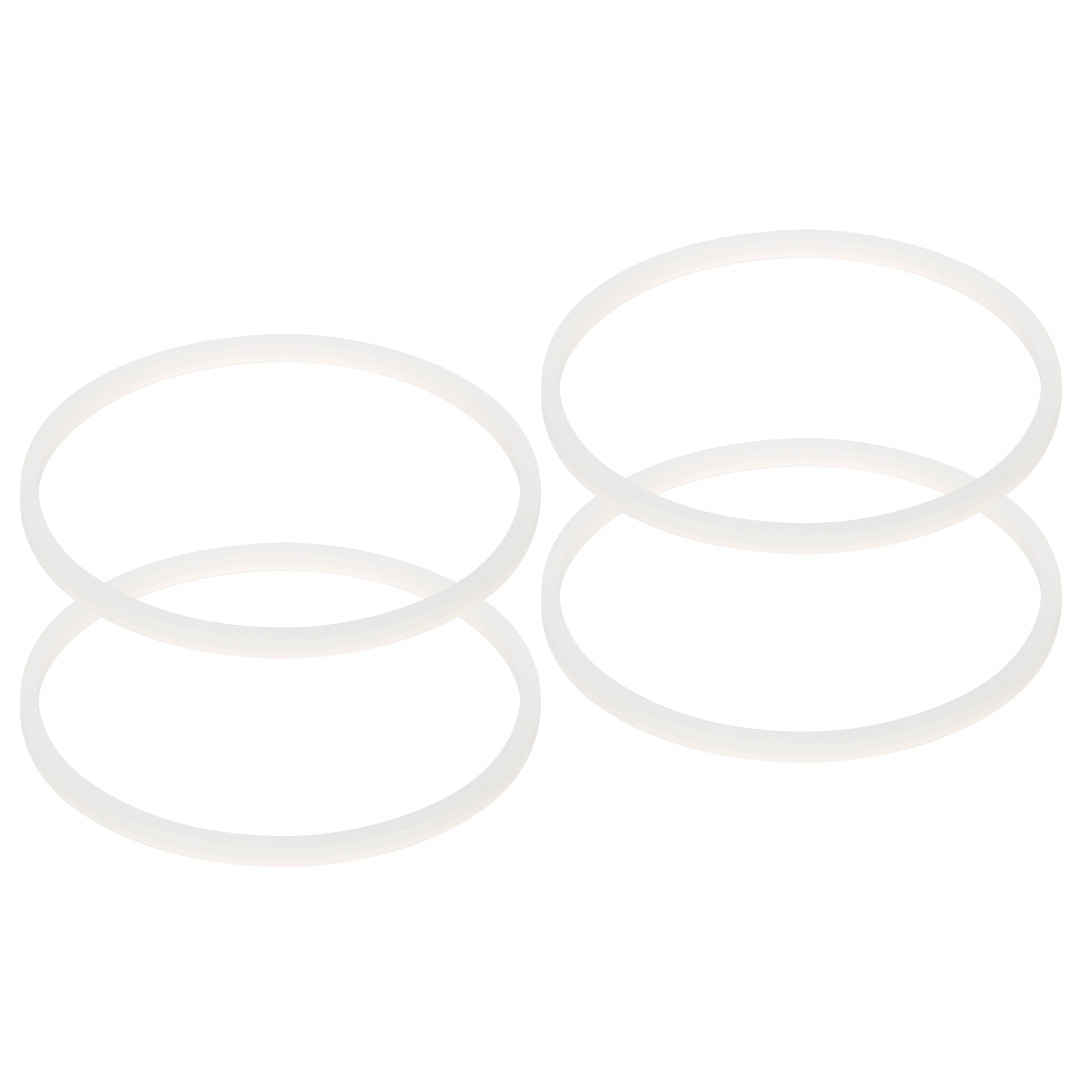 4Pcs replacement gaskets rubber seal ring for magic bullet flat cross blad L~~ 