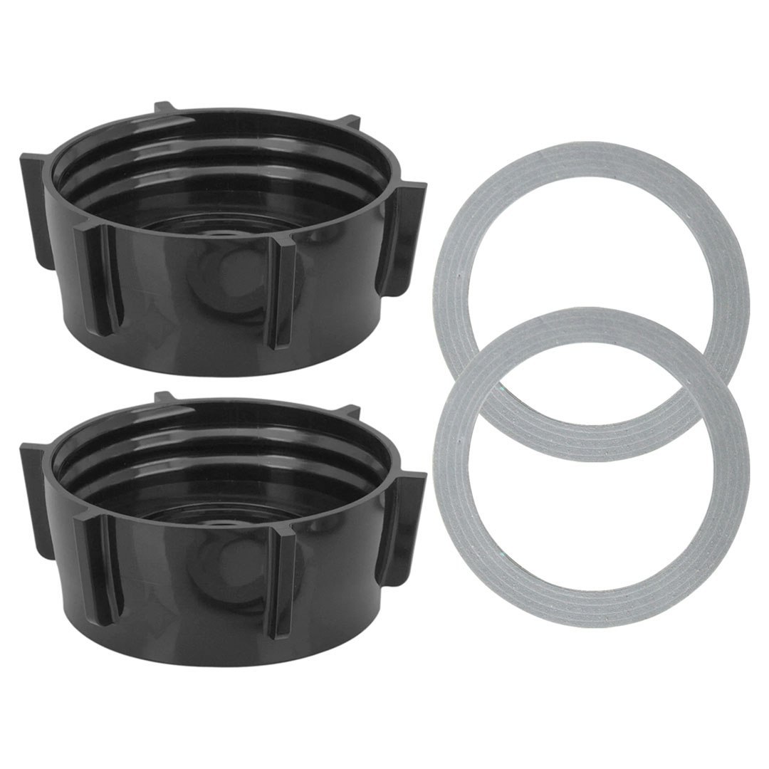 2Pcs 4902-003 Blender Jar Bottom for and Osterizer Blenders, Premium Blender  Replacement Parts (Black) 