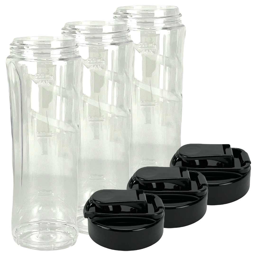 3 PACK - 20 oz. Glass Jar with Lid