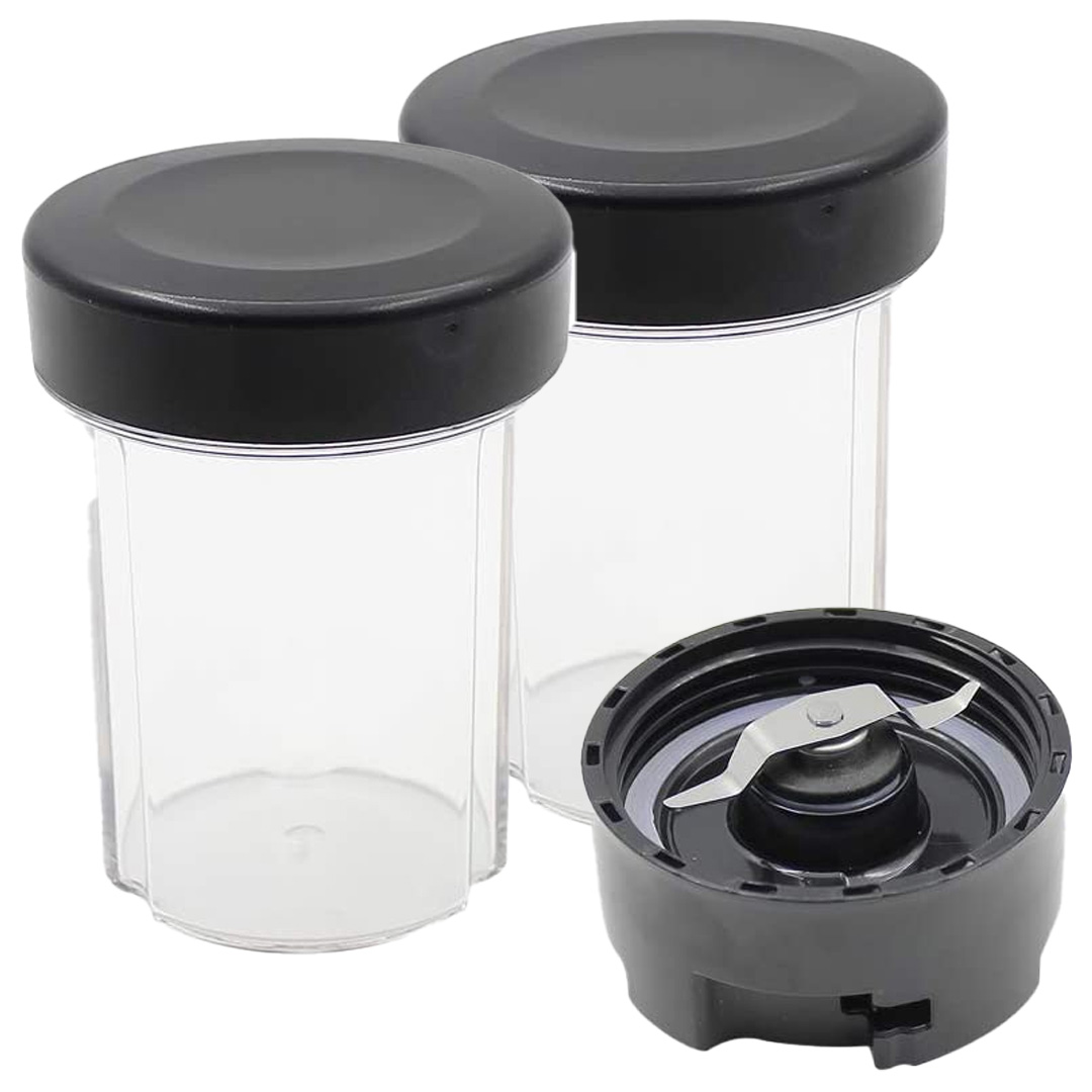 24 oz Smoothie Cup with To-Go Lid Replacement Part Compatible with Oster  Pro 1200 Blender (2 Pack)