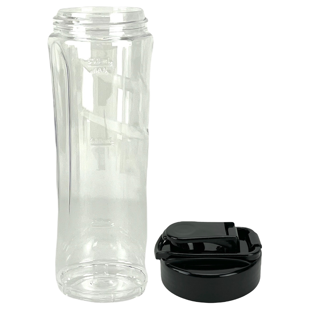 24 oz Cup with Lid, Stainless Steel Blade, Jar Bottom Cap and 2 Gaskets Replacement Parts Compatible with Oster Pro 1200 Blender
